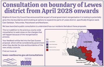 Lewes District Consultation over boundaries